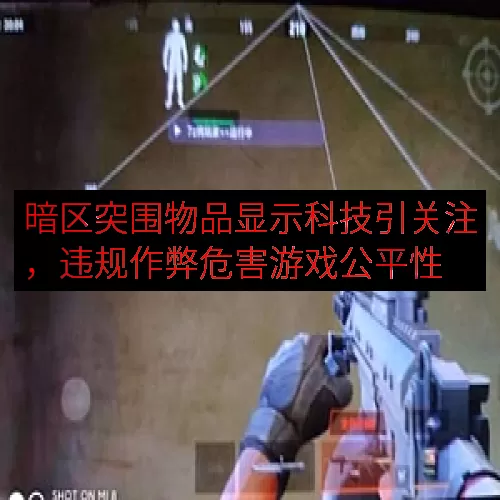 暗区突围物品显示科技引关注，违规作弊危害游戏公平性